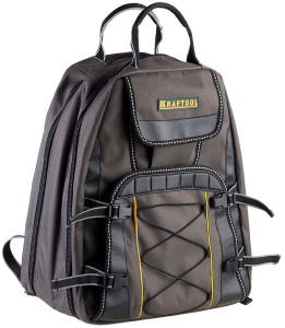 Рюкзак для инструментов KRAFTOOL 430х360х230 мм (49 карманов, 2 внутр. отделения) 38745