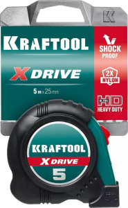 Рулетка 5 м х 25 мм KRAFTOOL X-Drive 34122-05-25_z02