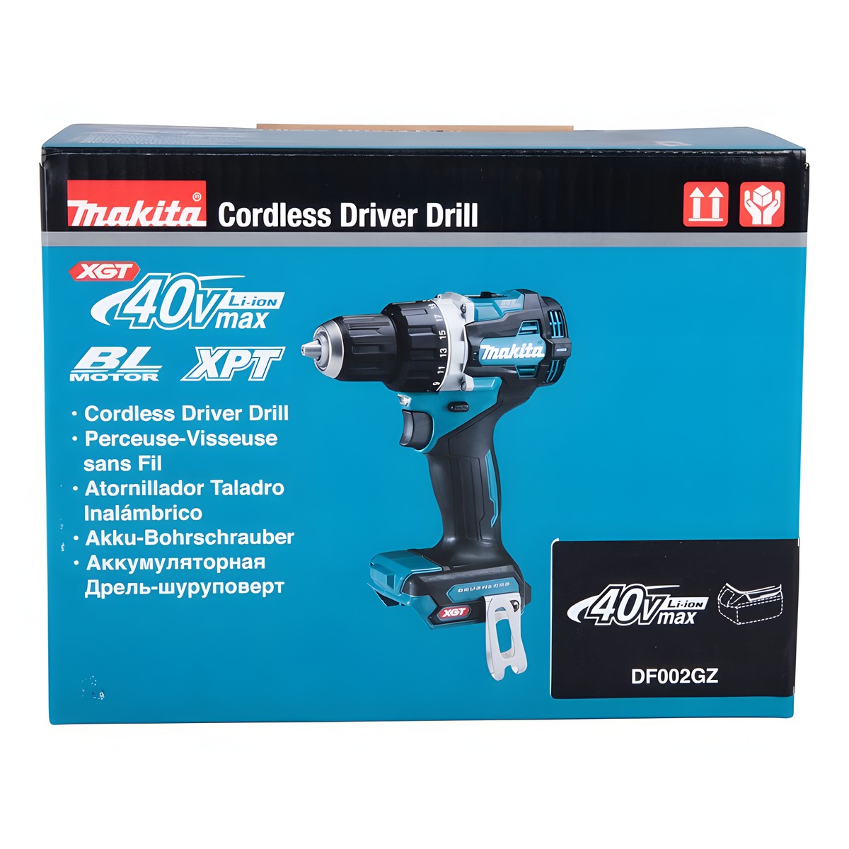 Дрель-шуруповерт аккумуляторная MAKITA XGT DF002GZ (без АКБ и ЗУ)