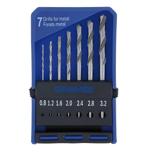 Набор сверл по металлу 628 (7 шт., 0.8-3.2 мм) DREMEL 2615062832