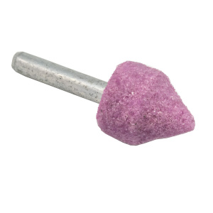 Шарошка абразивная 18 х 22 мм (цилиндр. заостренная, оксид алюминия) ПРАКТИКА 641-176