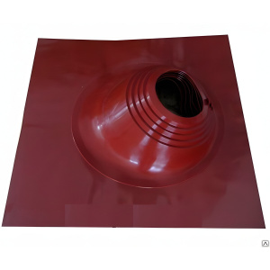 Уплотнитель дымохода кровельный (RES №1 сил. 75-200 угл. красный)