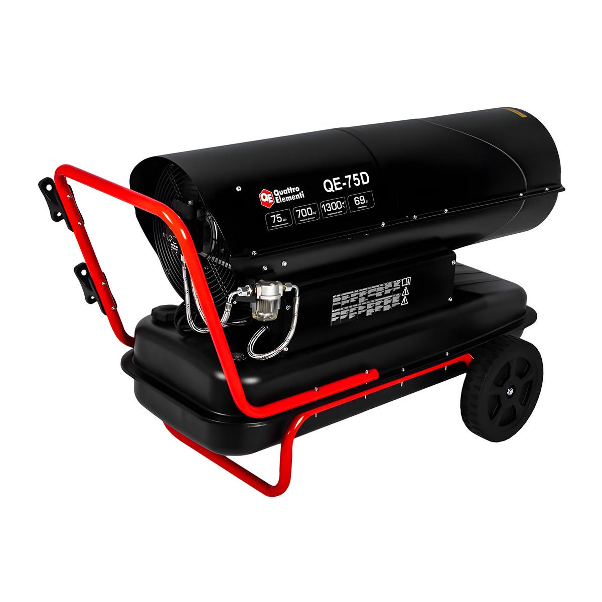 Нагреватель воздуха дизельный прямого нагрева QUATTRO ELEMENTI QE75D