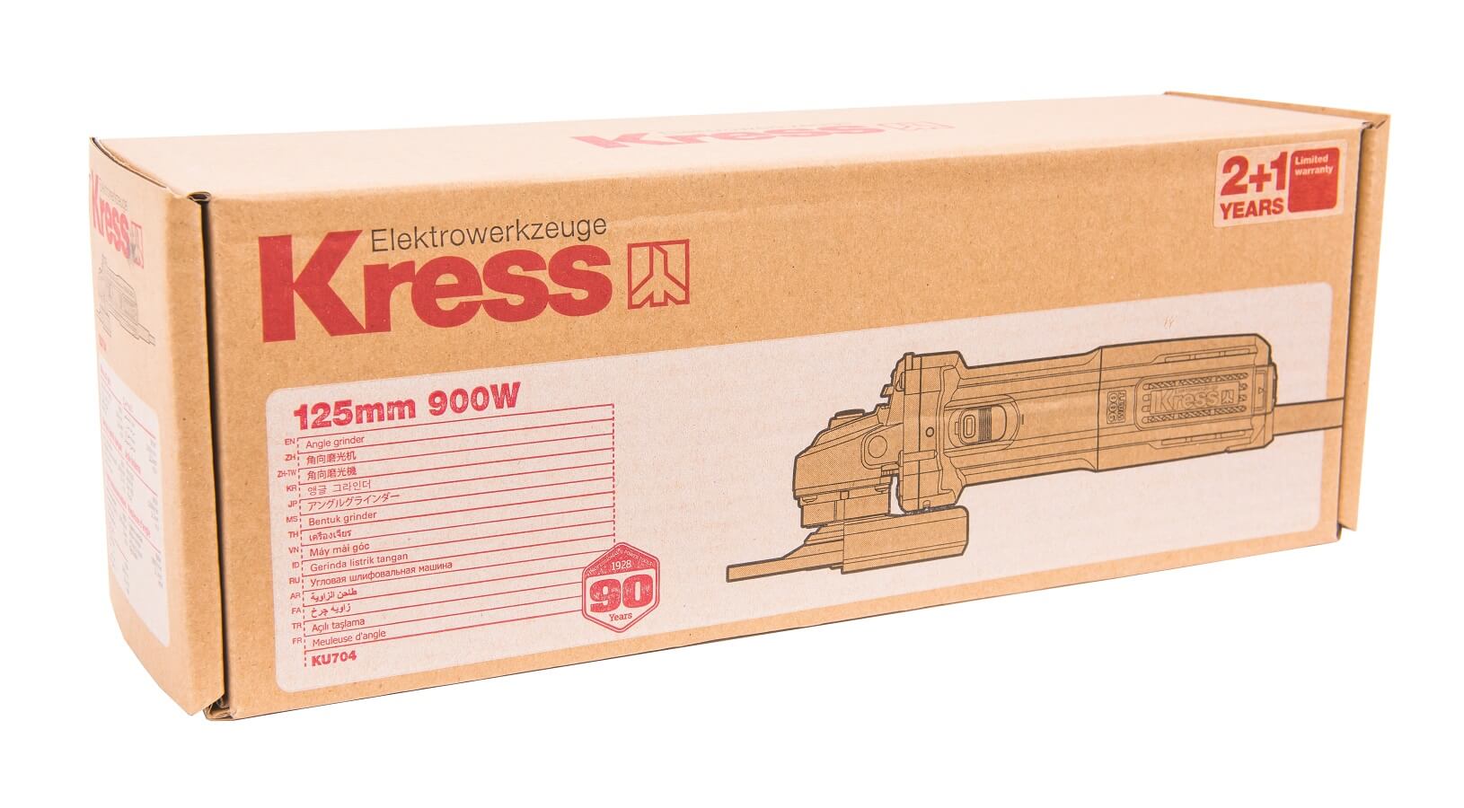 Шлифмашина угловая KRESS KU704