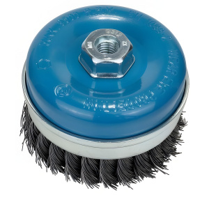 Щетка чашечная 100 мм (для УШМ, М14, сталь, пучки) BOSCH 2608622010