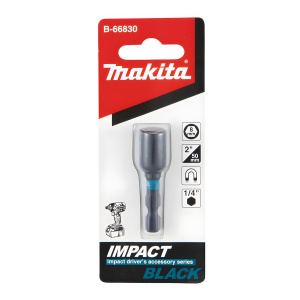 Головка торцевая 8 х 50 мм, магнитная Impact Black MAKITA B-66830