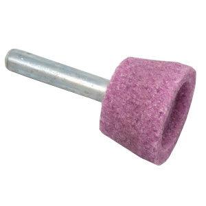 Шарошка абразивная 25 х 16 мм (трапециевидная, тип N, оксид алюминия) ПРАКТИКА 641-213