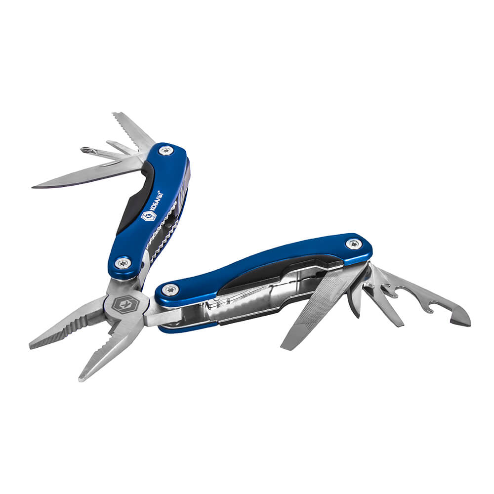 Мультитул 12-в-1, корпус из нерж. стали, чехол КОБАЛЬТ 918-275