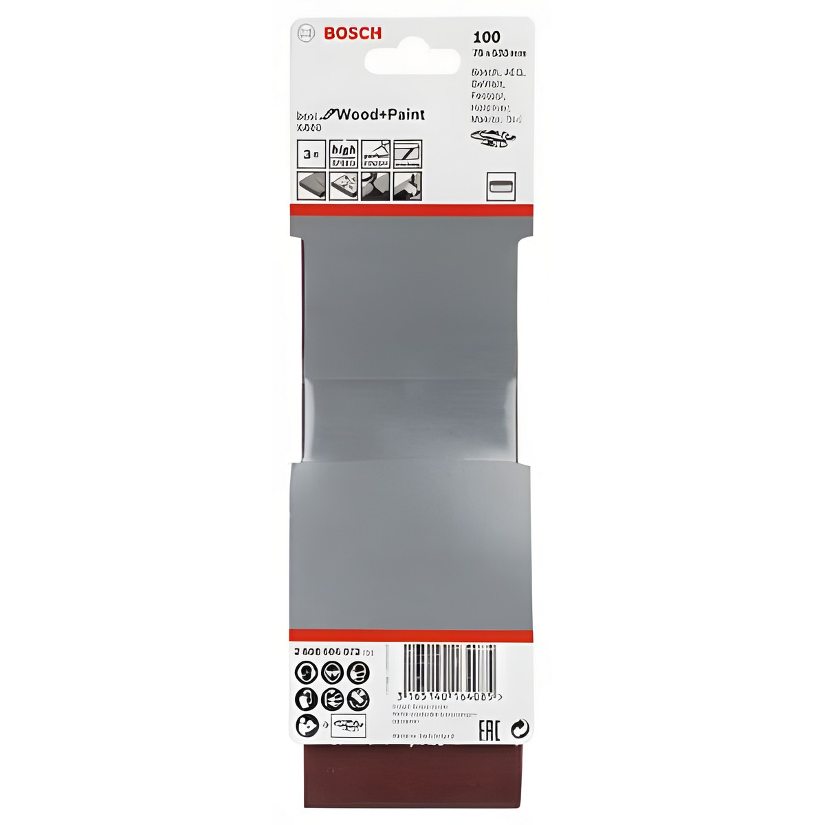 Лента шлифовальная 75 х 533 мм P100 (1 шт.) Best for Wood BOSCH 2608606072