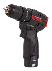 Дрель-шуруповерт ударная аккумуляторная KRESS KUC12