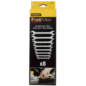 Набор ключей рожковых 8 шт. (6-22 мм) Expert STANLEY 1-95-768