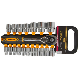 Трещетка с головками 1/2" / Авантэ (18 головок)