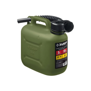 Канистра пластиковая, 5 л, усиленная ЗУБР Профессионал 38365-5