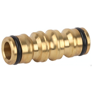 Переходник "соединитель-соедиитель", латунный 4246-55023В