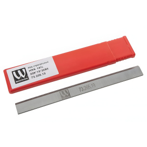 Нож строгальный 205 х 19 х 3.0 мм HSS 18% (1 шт., для 60А,60С) WOODWORK 73.205.19