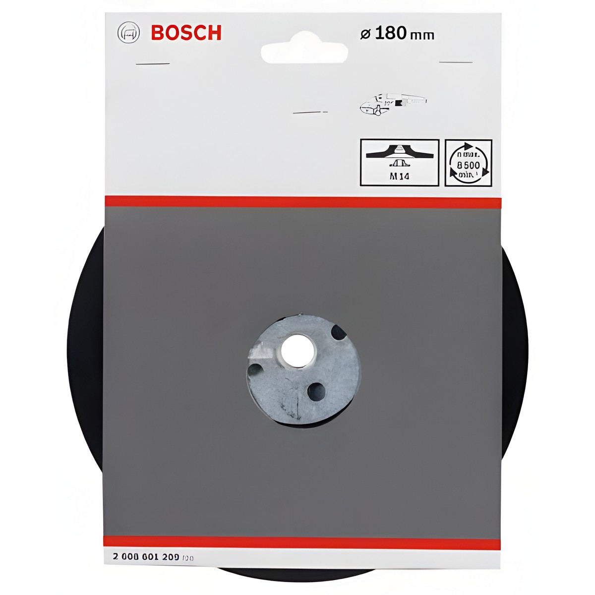 Тарелка опорная 180 мм (для УШМ) BOSCH 2608601209