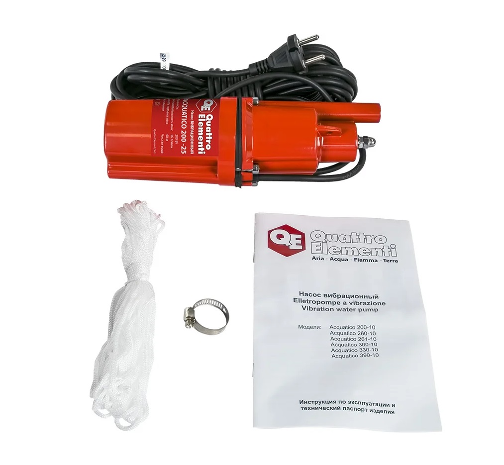 Насос вибрационный QUATTRO ELEMENTI Acquatico 200-25