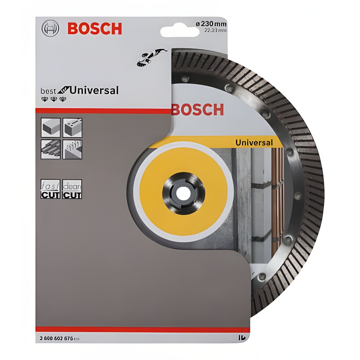 Диск алмазный 230 х 22.2 мм Best for Universal Turbo BOSCH 2608602675