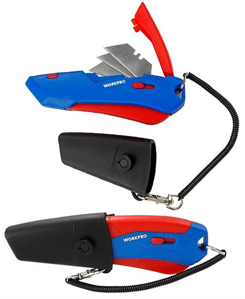 Нож безопасный WORKPRO WP213010