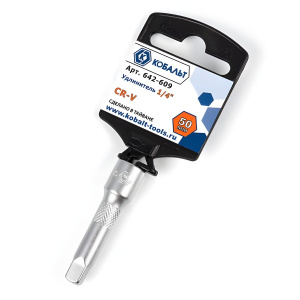 Удлинитель 1/4'' 50 мм КОБАЛЬТ 642-609