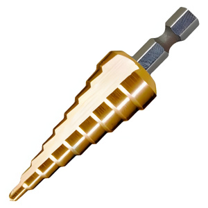 Сверло ступенчатое 4-20 мм (9 ступеней) HSS-TIN MAKITA D-40129