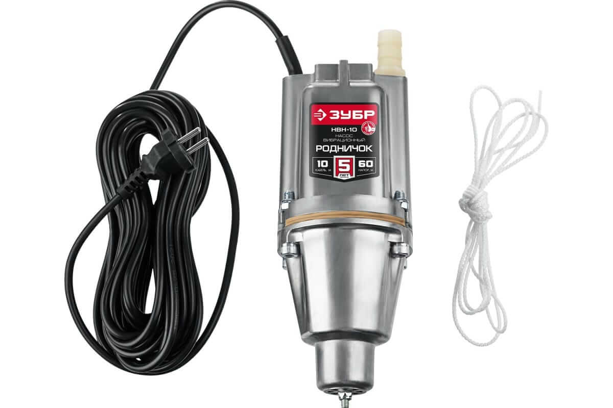 Насос вибрационный ЗУБР НВН-10 Родничок-Н