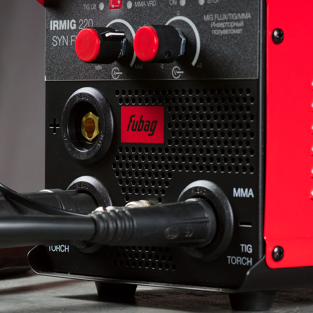Инвертор-полуавтомат сварочный FUBAG IRMIG 220 SYN FLUX