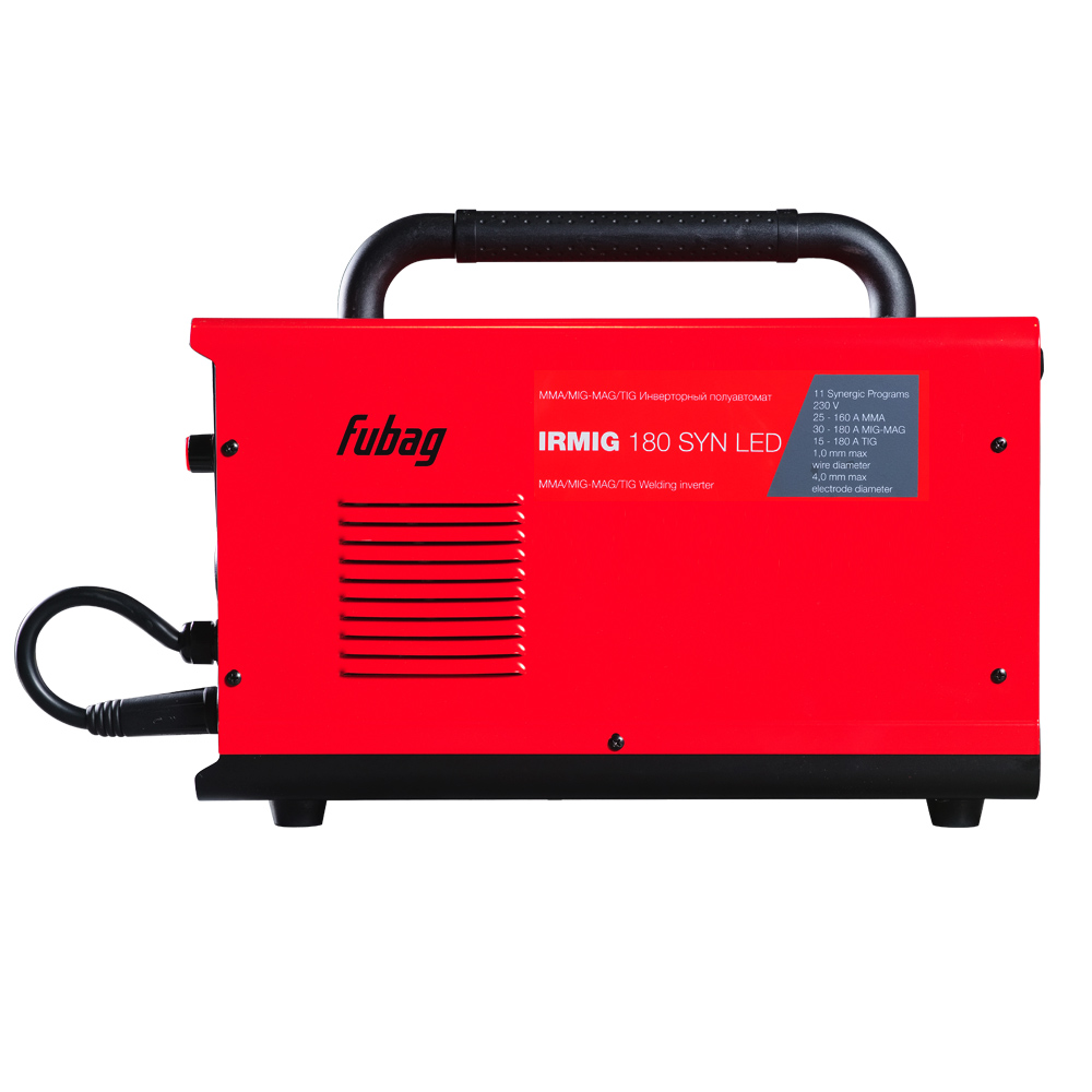 Инвертор-полуавтомат сварочный FUBAG IRMIG 180 SYN LED + горелка FB 250A