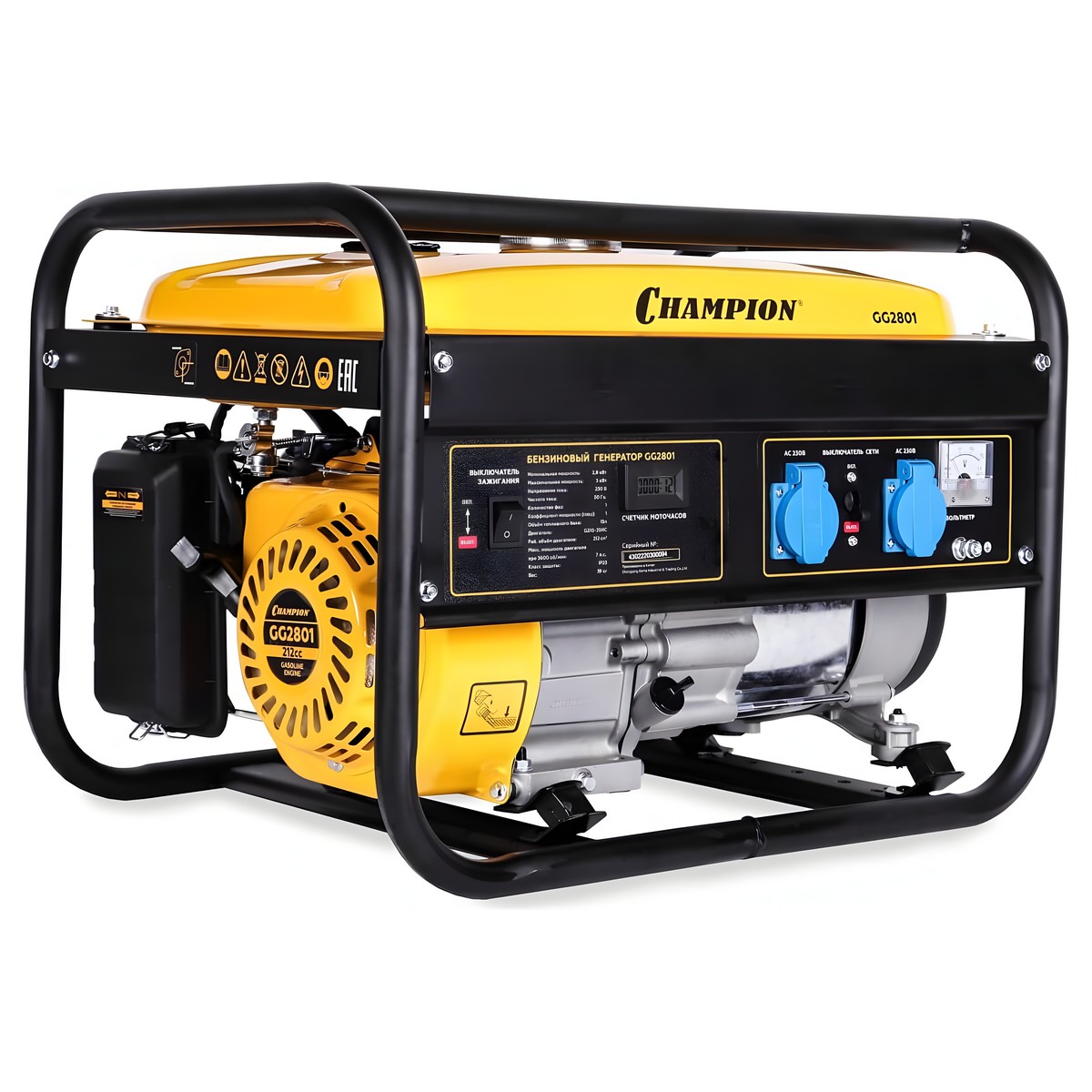 Генератор бензиновый CHAMPION GG2801