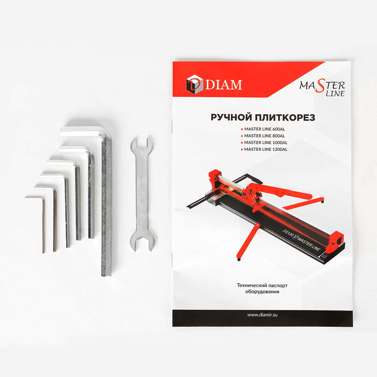 Плиткорез ручной DIAM Master Line-1200AL 600157