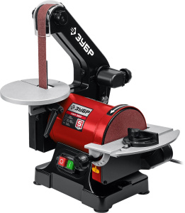 Станок шлифовальный тарельчато-ленточный ЗУБР СШЛ-350