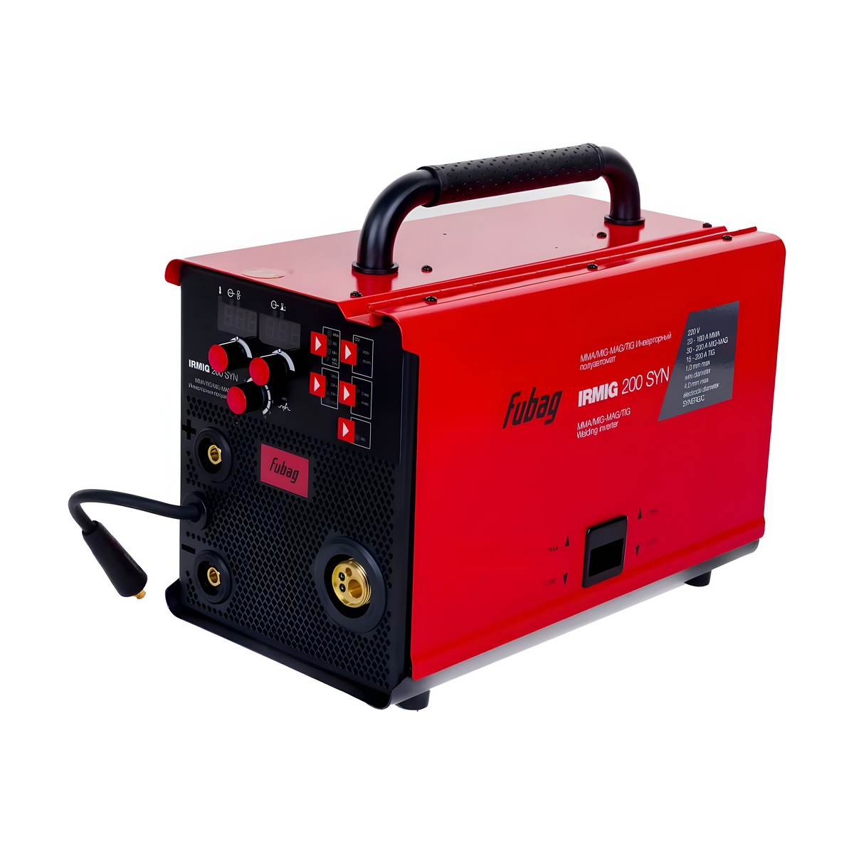 Инвертор-полуавтомат сварочный FUBAG IRMIG 200 SYN + горелка FB 250 3 м 31447.1