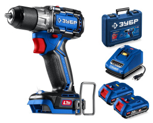 Дрель аккумуляторная ЗУБР КОМПАКТ №2 DB-50-22 LMS Профессионал (кейс)