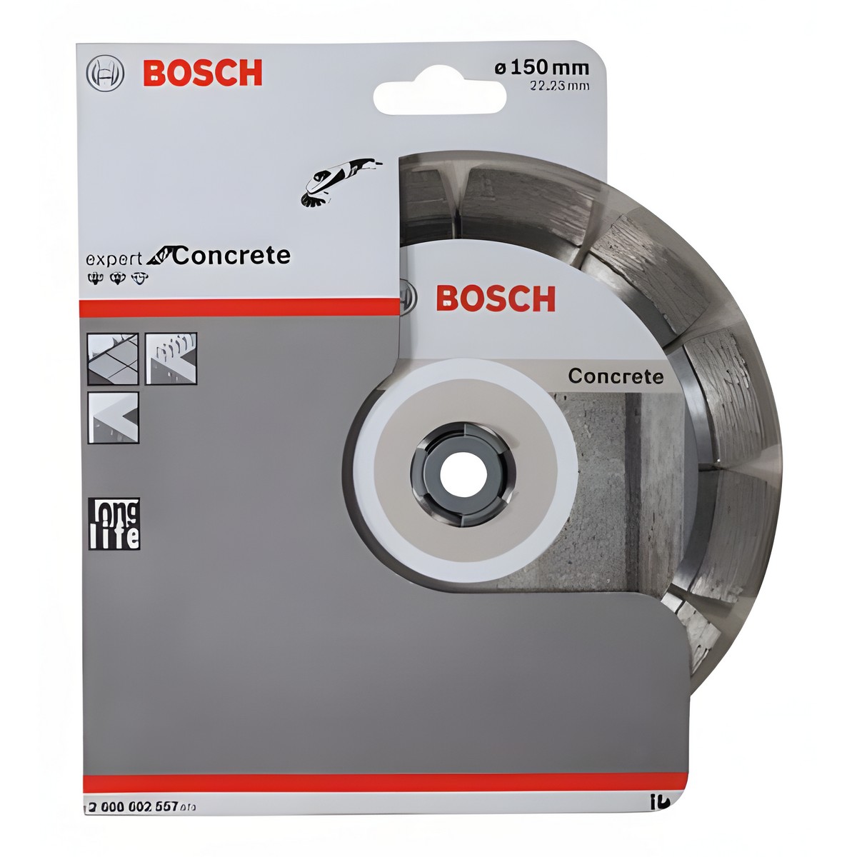 Диск алмазный 150 х 22.2 мм Expert for Concrete BOSCH 2608602557