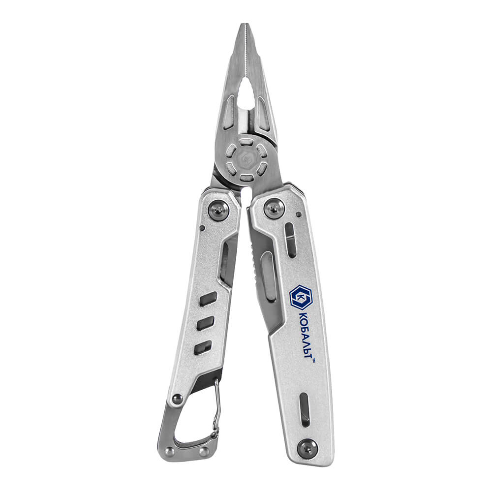 Мультитул 11-в-1, корпус из нерж. стали, чехол КОБАЛЬТ 918-268