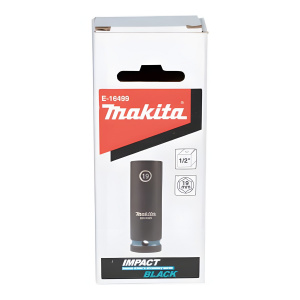 Головка ударная удлиненная 1/2'' 19 х 81,5 мм Impact Black MAKITA E-16499