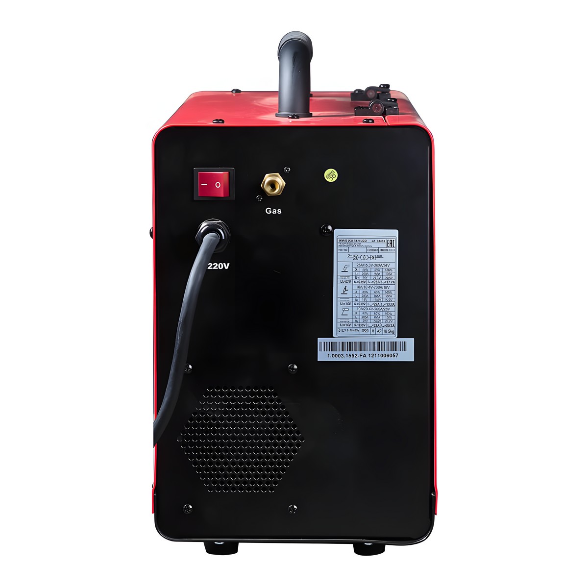 Инвертор-полуавтомат сварочный FUBAG INMIG 200 SYN LCD_new + горелка FB 250 3 м 31590.1