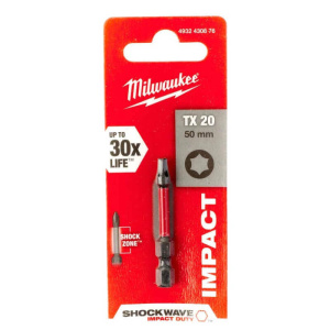 Насадка TX 20 х 50 мм (1 шт.) Shockwave MILWAUKEE 4932430876
