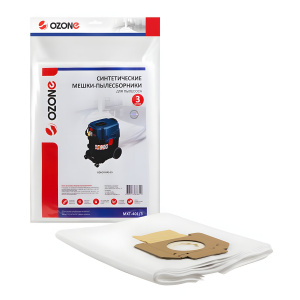 Пылесборник синтетический OZONE MXT-401, 1 шт. (для пылесоса Bosch)