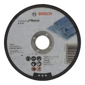 Круг отрезной 125 х 2.5 х 22.2 мм Standard for Metal BOSCH 2608603166