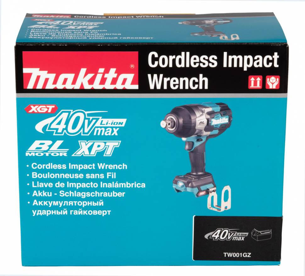 Гайковерт аккумуляторный ударный MAKITA XGT TW001GZ (без АКБ и ЗУ)