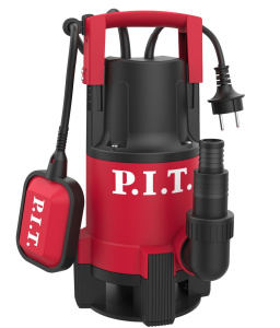 Насос дренажный электрич. P.I.T. PSW550-W (550Вт, грязная вода, напор 9м, 150л/мин, удар. пластик)