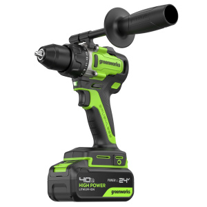 Дрель-шуруповерт аккумуляторная GREENWORKS GD24DD90 3707507CUB