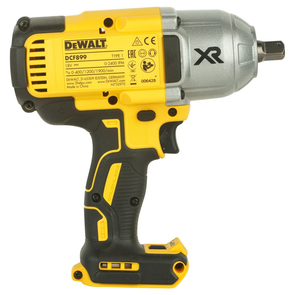 Гайковерт аккумуляторный ударный DEWALT DCF899NT  (без АКБ и ЗУ)