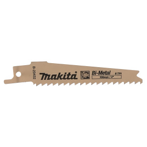 Полотно пильное 100 мм, 6 TPI (дерево с гвоздями, 1 шт.) MAKITA B-20432