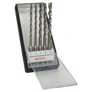 Набор буров 5 шт. (6, 6, 8, 8, 10 мм) SDS-Plus-7 BOSCH 2607019932