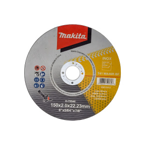 Диск отрезной 150 х 2.0 х 22.2 мм (нерж. сталь) MAKITA D-75546