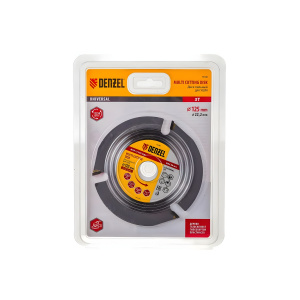 Диск пильный 125 х 22,2 мм (для УШМ) Мультирез DENZEL 73398
