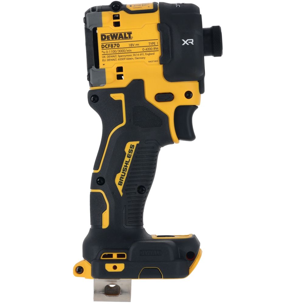 Шуруповерт аккумуляторный DEWALT DCF870NT (без АКБ и ЗУ)