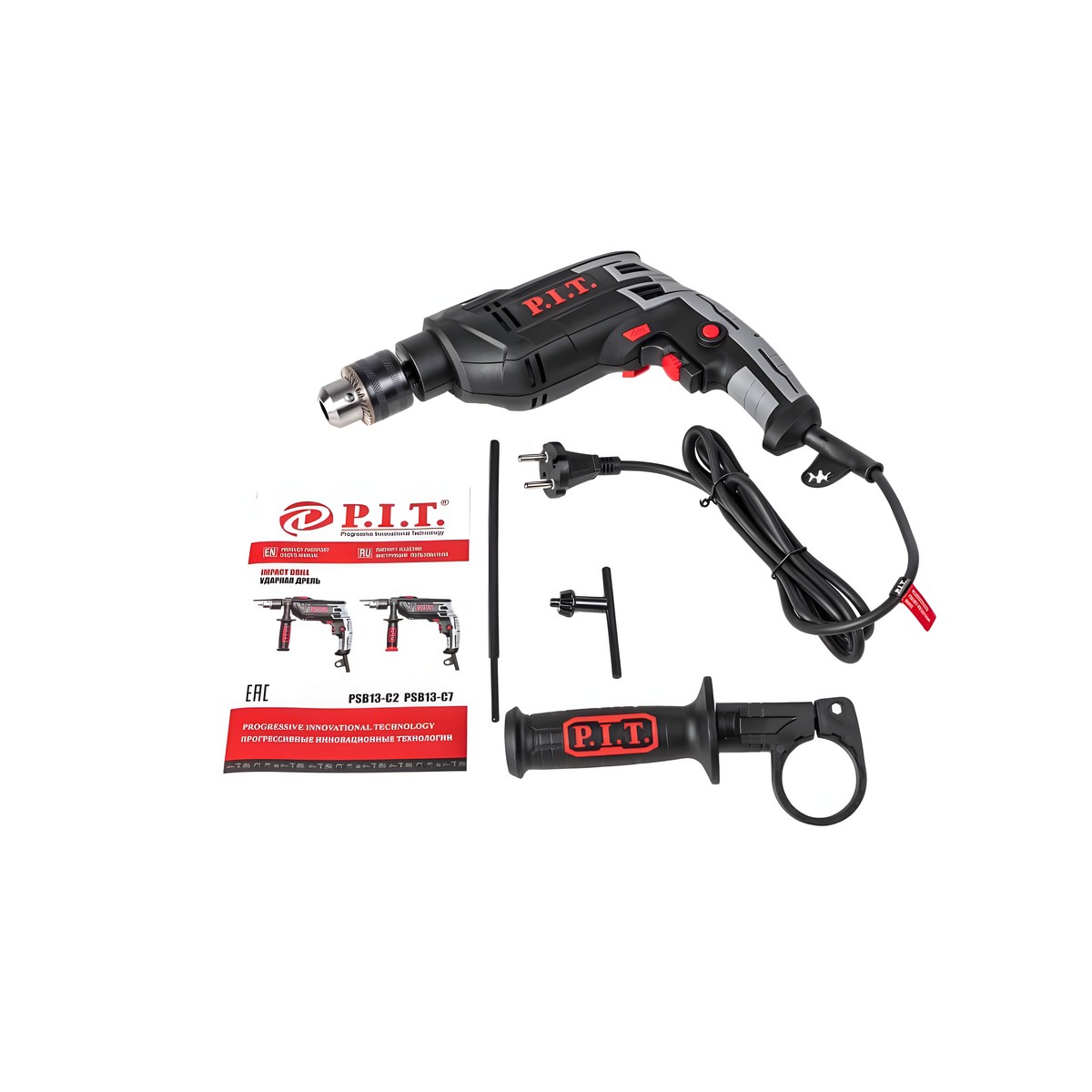 Дрель ударная P.I.T. PSB13-C2 Мастер